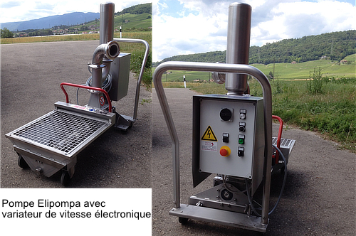 CMA pompe Elipompa avec variateur de vitesse électronique